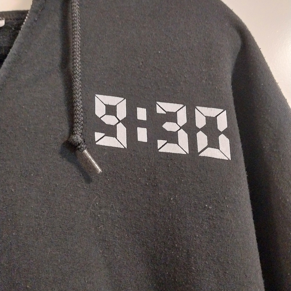 9:30 Club Black Zip Hoodie